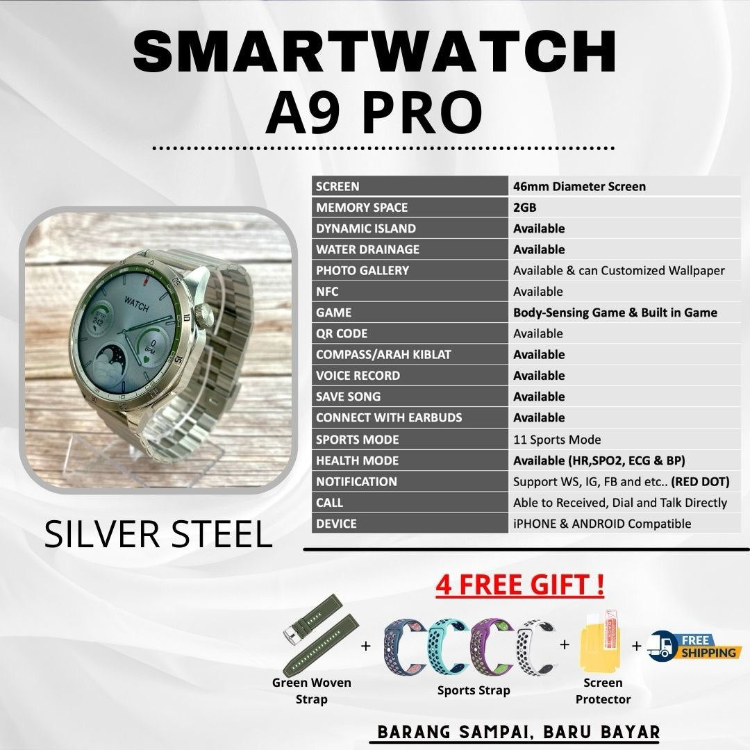 SmartWatch Premium - A9 PRO