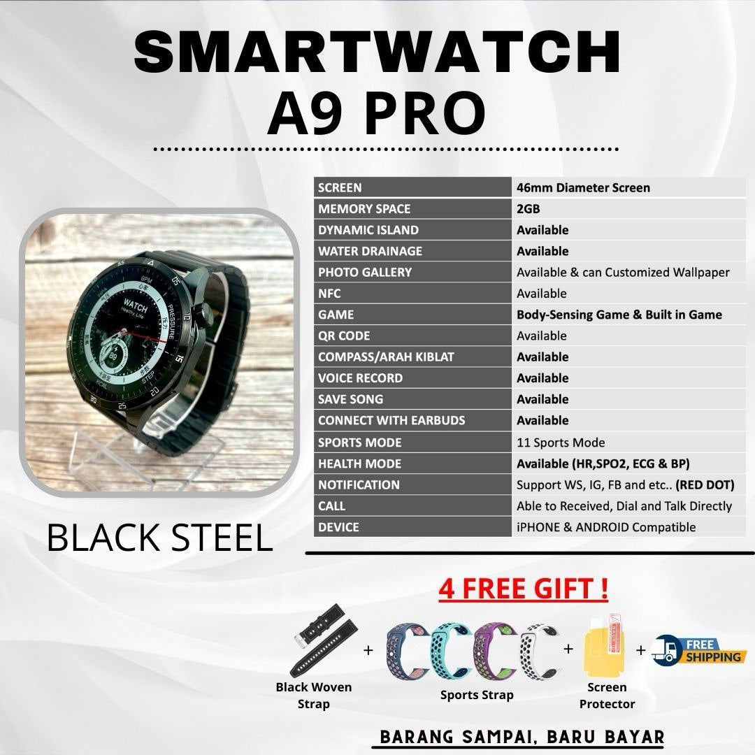SmartWatch Premium - A9 PRO